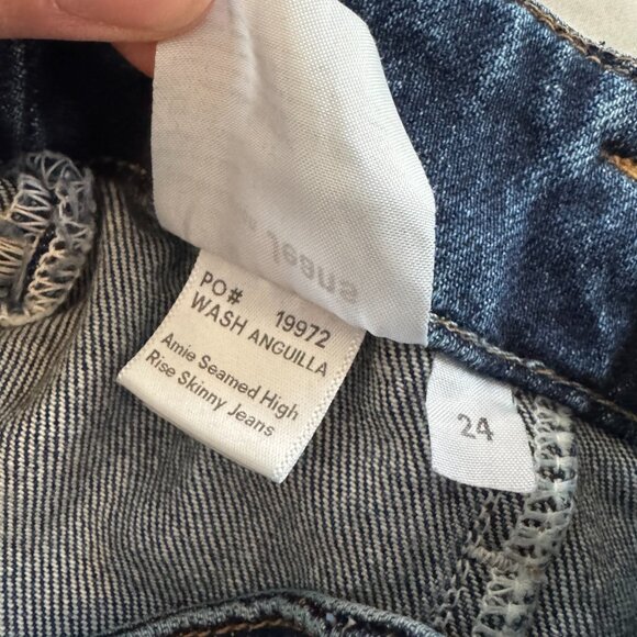 Reformation Amie Seamed High Rise Skinny Jeans - Picture 6 of 11